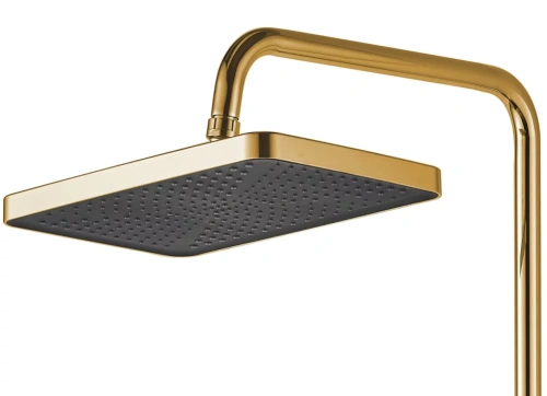Душевая система Rea Helix gold P6619
