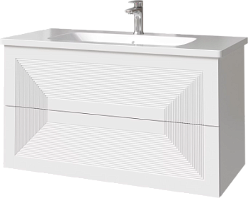 Тумба подвесная Caprigo Modo Quarta 100 35714-SF027