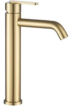 Смеситель для умывальника Rea Ontario gold matt B5509