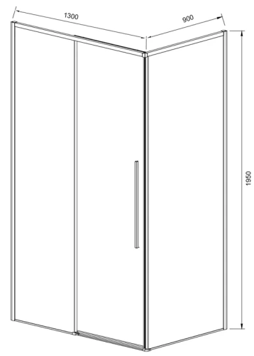 Душевой уголок Vincea Slim-N VSR-4SN9013CL Душевой уголок Vincea Slim-N VSR-4SN9013CL