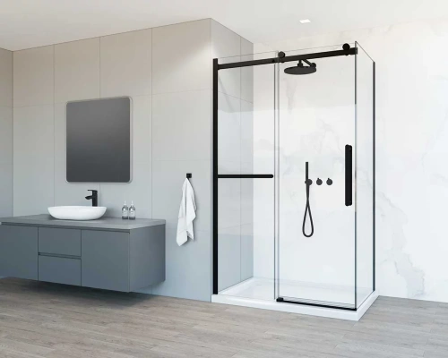 Душевой уголок Vincea Como Soft VSR-1CS9011CLB