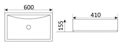 Умывальник CeramaLux 9121
