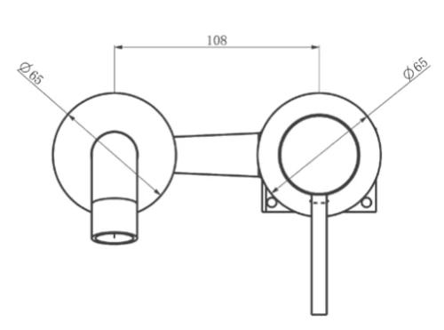 Смеситель для умывальника Vivi Felice 0635 bianco opaco