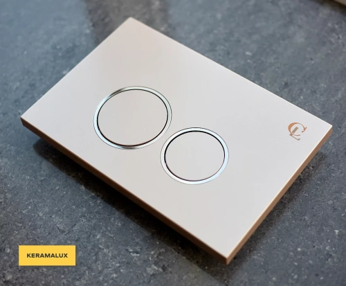 Кнопка смыва CeramaLux DC-16 шампань