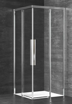 Душевая дверь Kolpa-San Libra Q 100 silver brill transparent 516830
