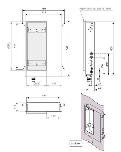 Парогенератор 45 EasySteam Effe HACMES0014