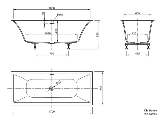 Ванна встраиваемая Knief K.Stone Shape 0600-730-01