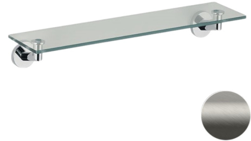 Полка 53 см Remer Guest GS20NPO, никель матовый брашированный