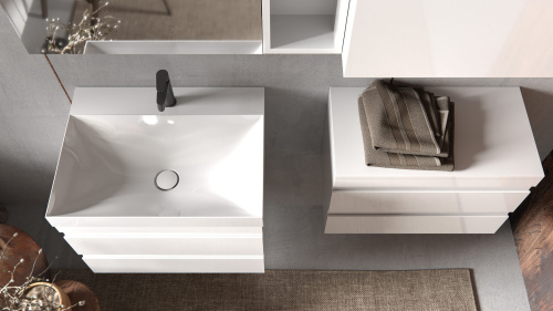 Пенал подвесной Kolpa-san Naomi ON 40 Dark concrete 546920