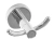Крючок вешалка для полотенца Rea MIST 02 chrome 80018 Крючок вешалка для полотенца Rea MIST 02 chrome 80018