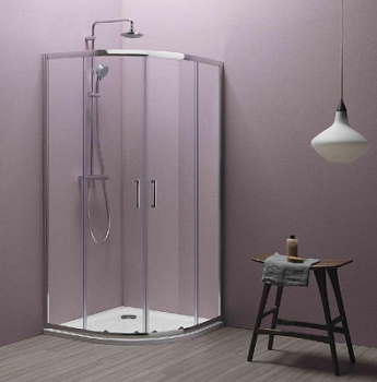 Душевой уголок Kolpa-San Eco quat TKP 80 S/1 silver transparent 538570