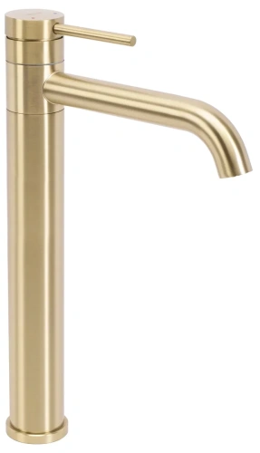 Смеситель для умывальника Rea Lungis gold matt B6101