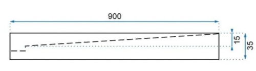 Душевой поддон Rea Grand Black 90x90 K4595
