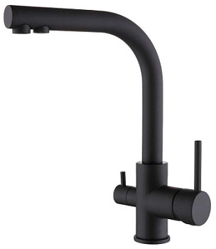 Смеситель для мойки Vivi Felice 1718-10 Nero opaco