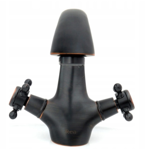 Смеситель для умывальника Rea Retro Old Black B0225