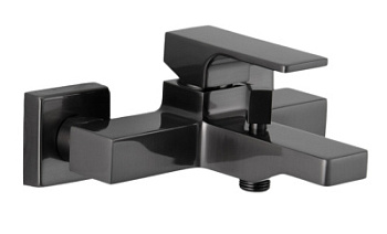 Смеситель для ванны Remer Absolute AU05CFP, чёрный брашированный хром