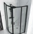 Душевой уголок Rea Look Black 80x80 K7902 Душевой уголок Rea Look Black 80x80 K7902