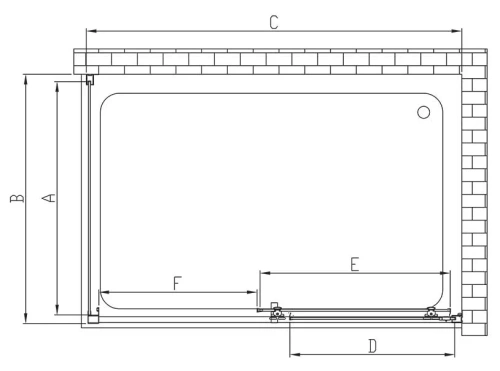Душевой уголок Vincea Alpha VSR-3AL9011CLGM