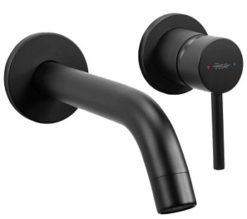 Смеситель для умывальника Rea Owen black B5332