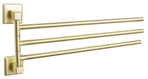 Полотенцедержатель поворотный тройной Vivi Felice FL1023 ORO OPACO