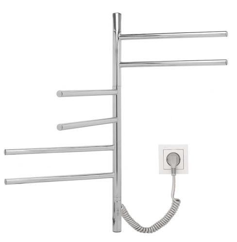 Полотенцесушитель электрический Vincea VTD-1S2CE 43x80