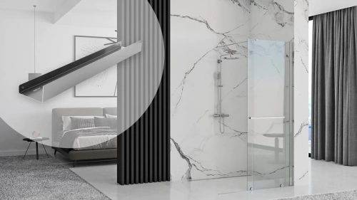 Полка для ванной Rea SF04-600 nikiel matt 47004