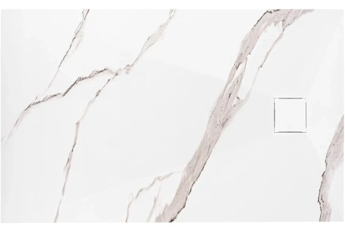 Душевой поддон Rea Magnum Carrara White 80x100 K7004