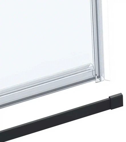 Душевой уголок Vincea Como Soft VSR-1CS8015CLB