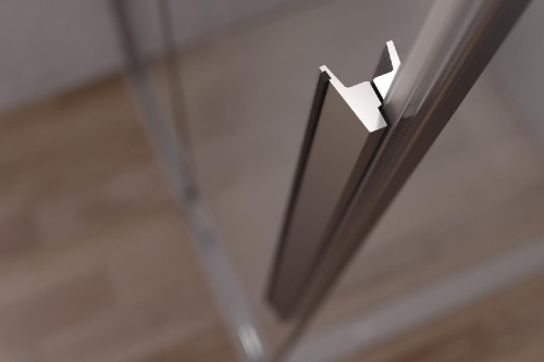 Душевая дверь Kolpa-San Polaris Fold N 90-L silver brill transparent 516350