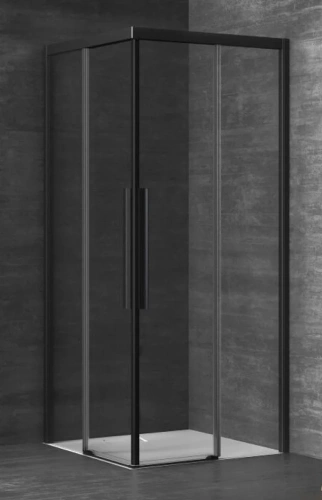 Душевая дверь Kolpa-San Libra Q 100 black transparent 516860