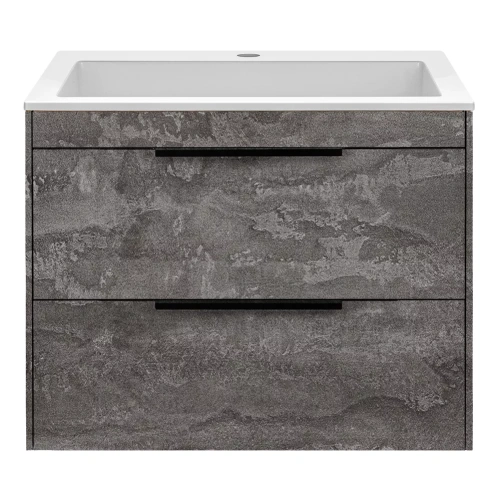 Тумба подвесная Vincea Chiara 2D 600 G.Stone VMC-2C2600GS