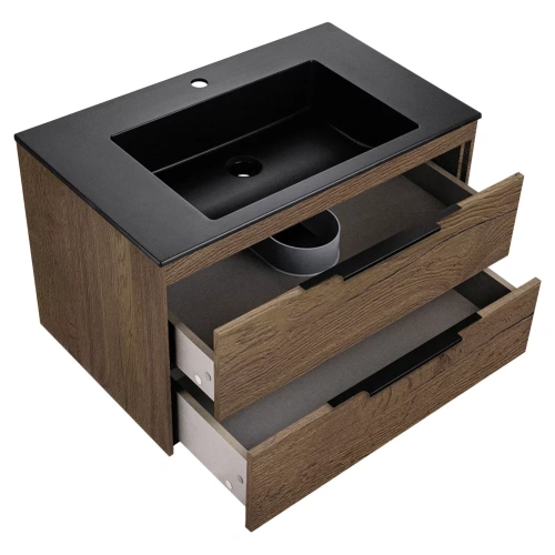 Тумба подвесная Vincea Chiara 2D 800 T.Oak VMC-2C2800TO