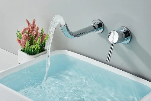 Смеситель для умывальника Rea Lungo long chrome B0369