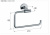 Полотенцедержатель Remer Guest GS44CR