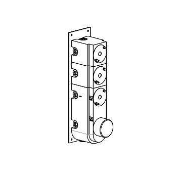 Смеситель для душа Carimali W21038