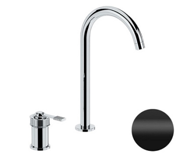 Смеситель для раковины Remer Atelier AL57LNO, черный матовый