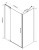 Душевой уголок Vincea Extra VSR-1E101190CLB Душевой уголок Vincea Extra VSR-1E101190CLB